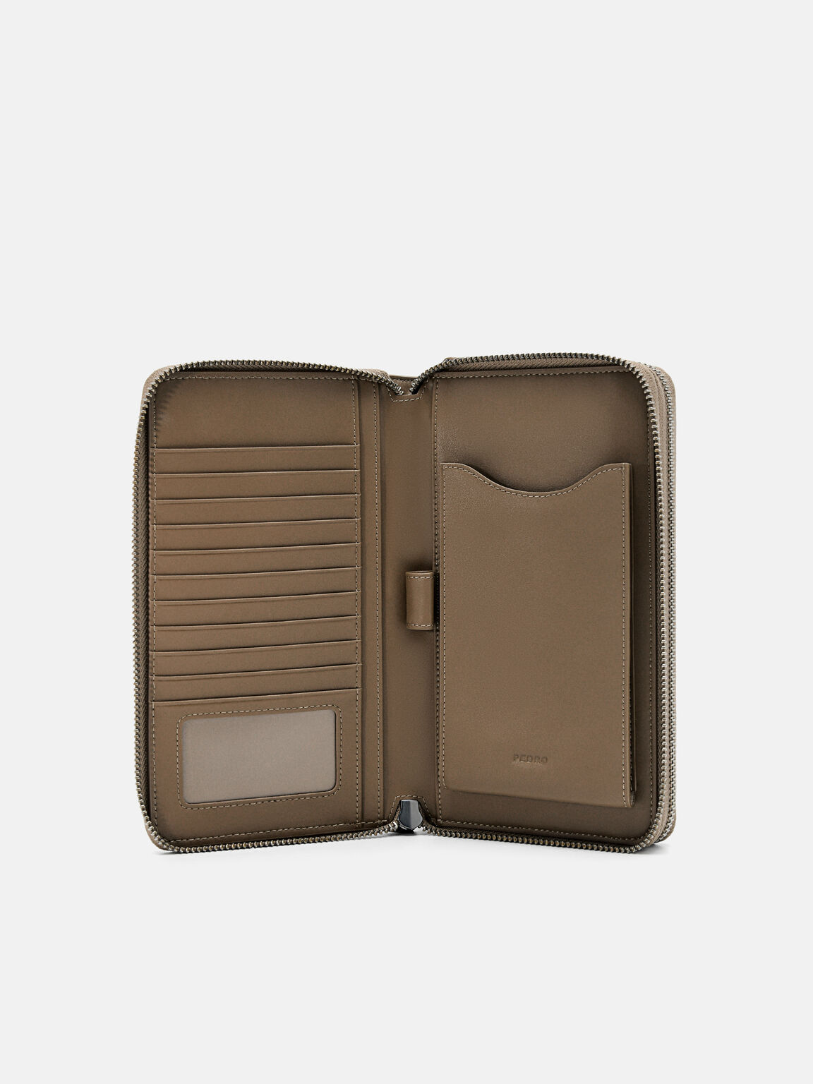 Embossed Leather Travel Organizer, 