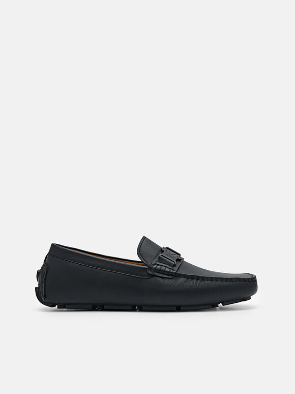 Sepatu Mengemudi Kulit Kane, 