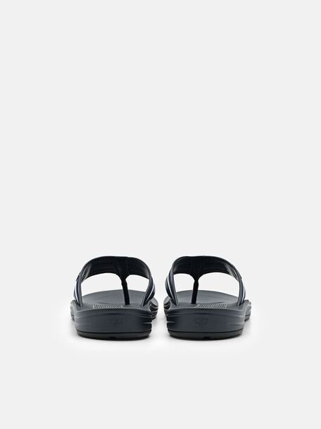 PEDRO Icon Leather Heel Sandals, Black