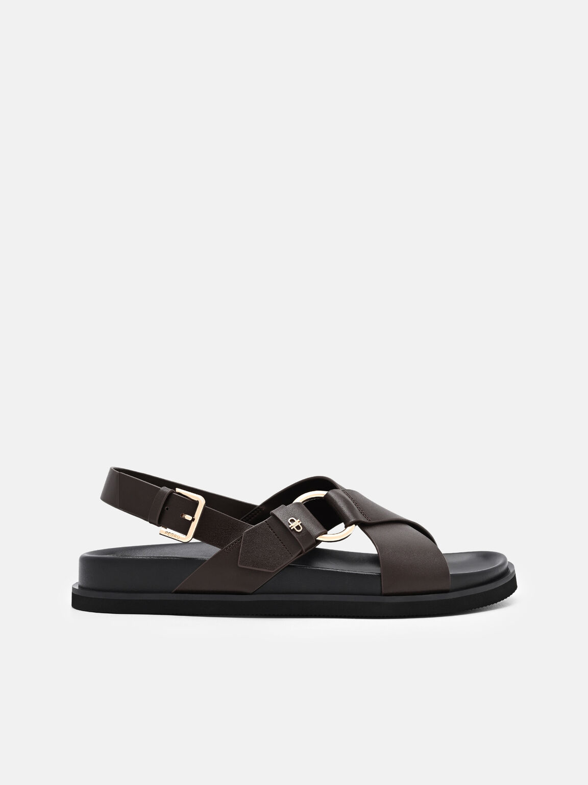 Goya Leather Backstrap Sandals, , hi-res