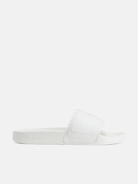 Billie Casual Slides, Chalk, hi-res