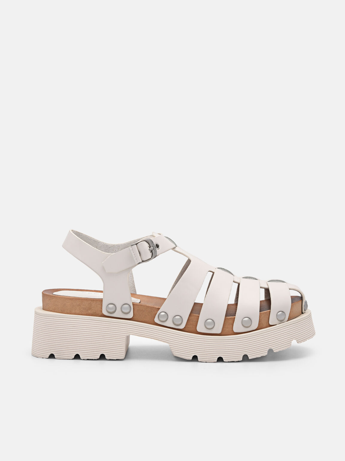Alia Studded Clogs, 