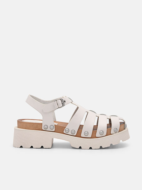 Alia Studded Clogs, 