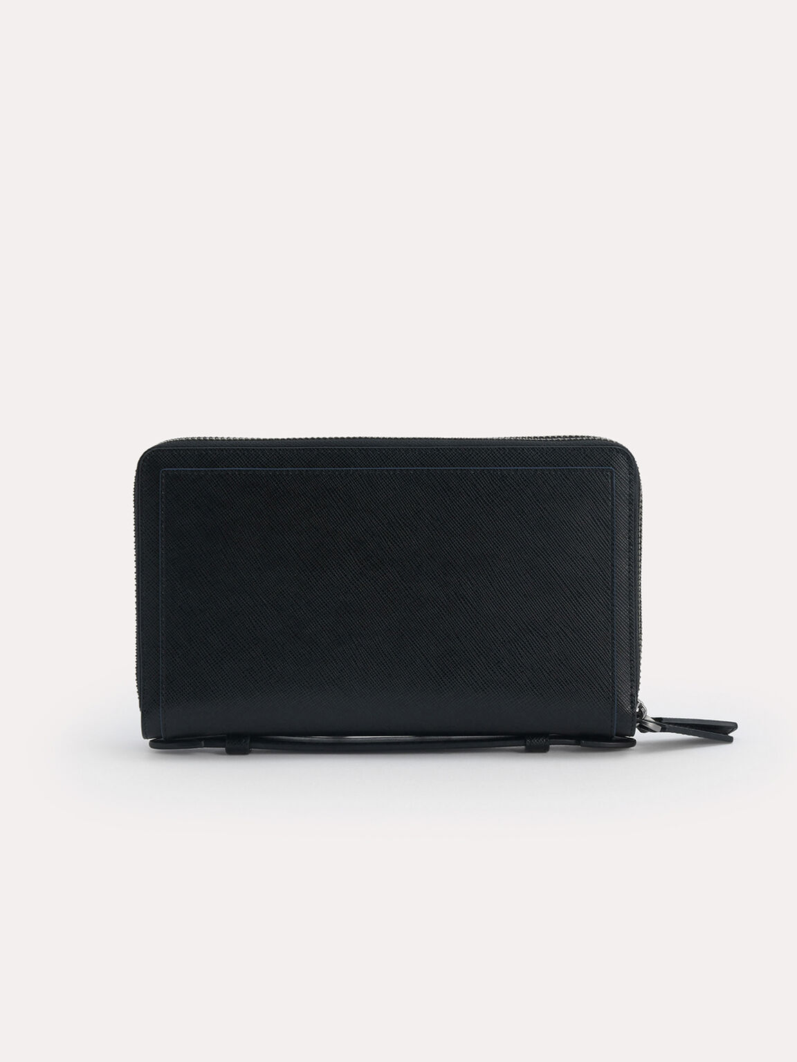 Dompet Perjalanan Kulit Bertekstur, 