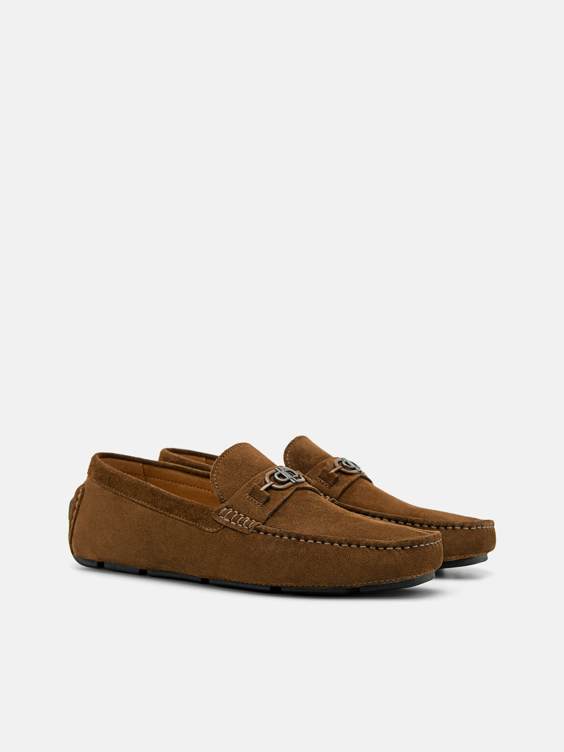 PEDRO Icon Sepatu Driving Suede Horsebit, 