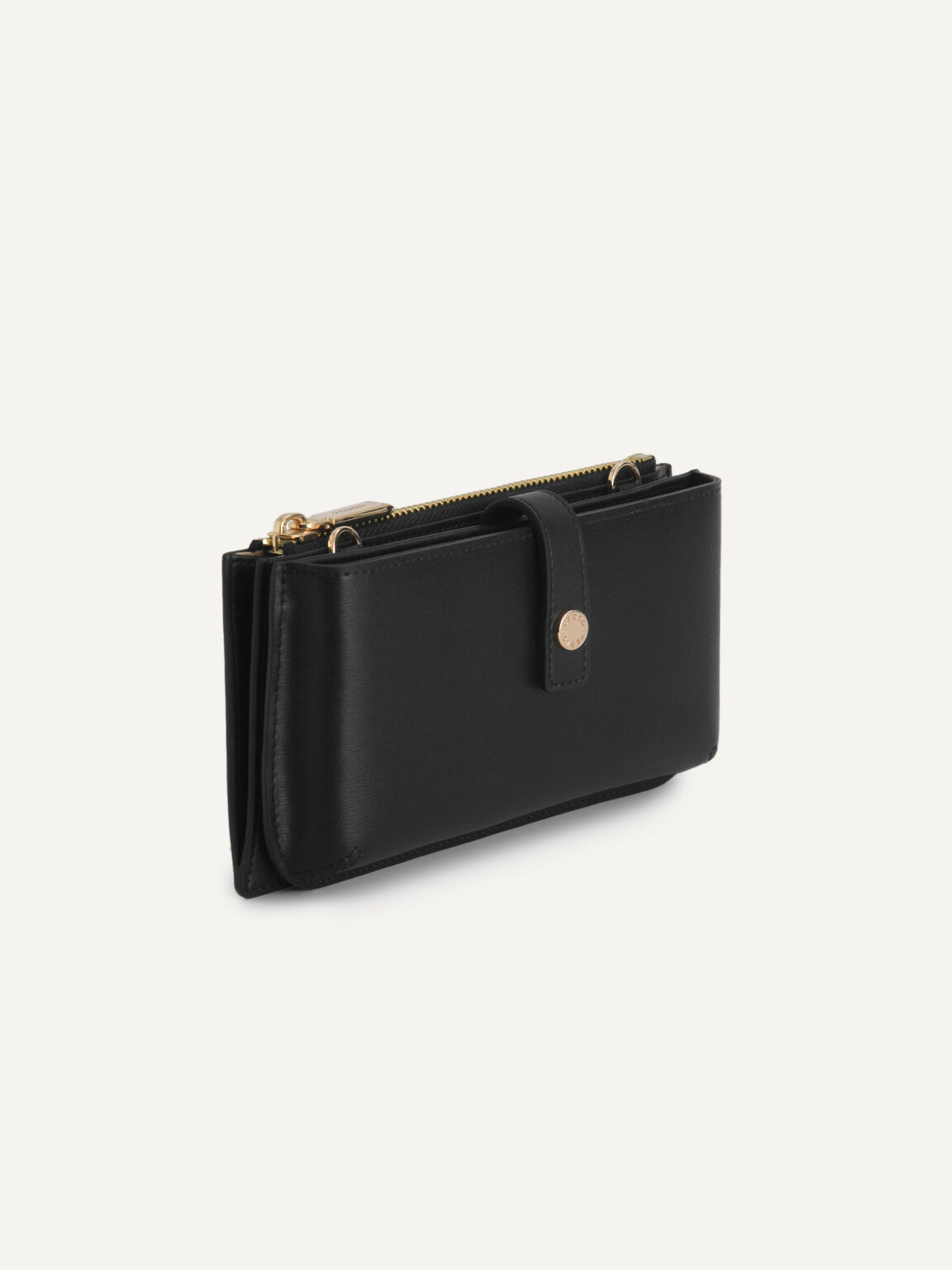 Textured Leather Phone Pouch, 
