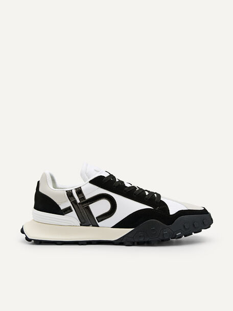 Men's PEDRO Icon Suede Sneakers, Black, hi-res
