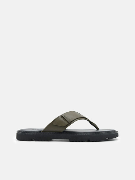 Thong Sandals, Military Green, hi-res