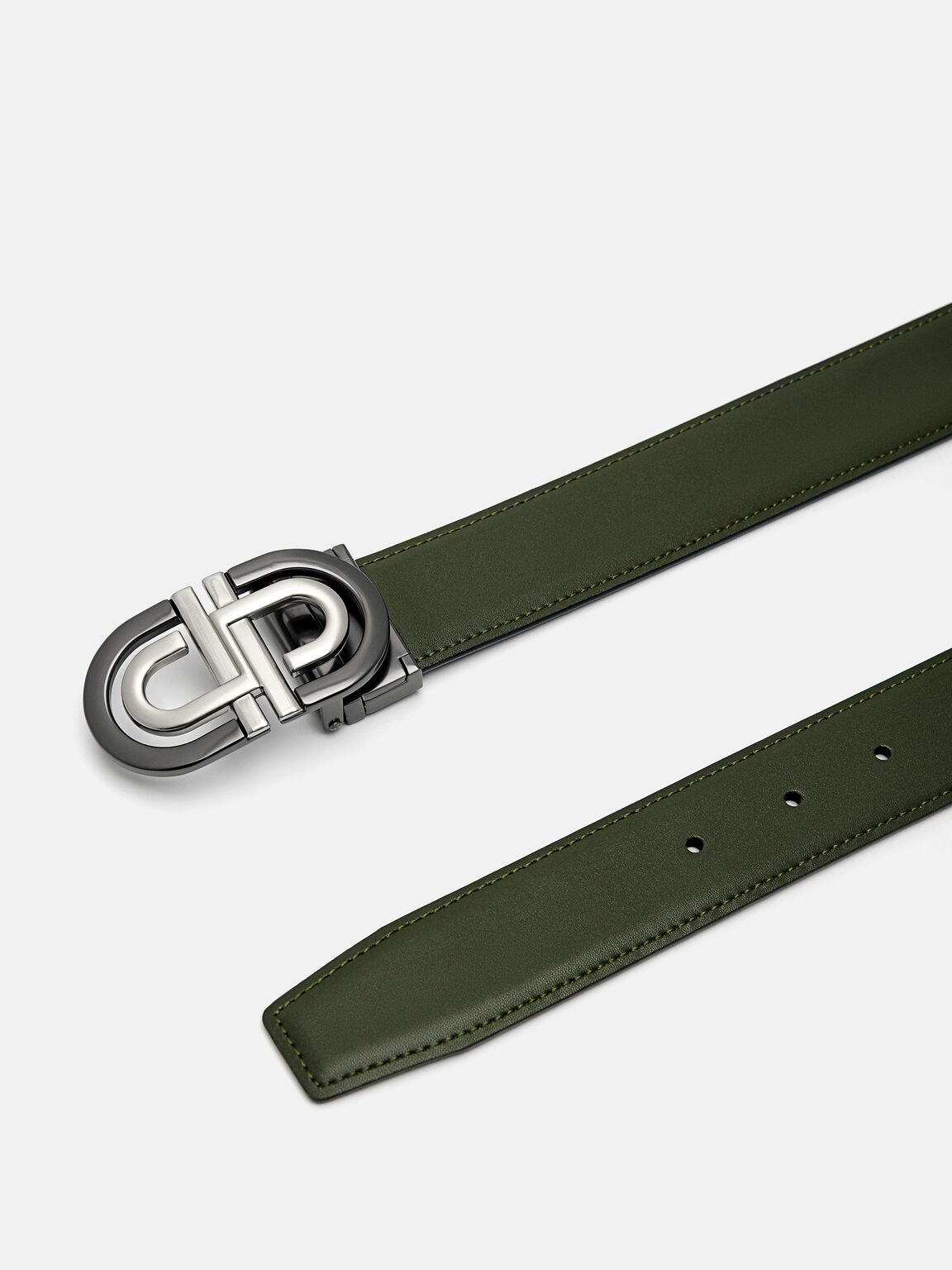 PEDRO Icon Leather Reversible Tang Belt, 