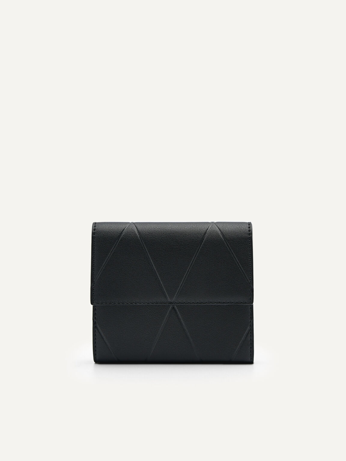 Dompet Tri-Lipat Kulit dalam Pixel, , hi-res