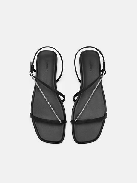 Marland Leather Ankle Strap Sandals, , hi-res