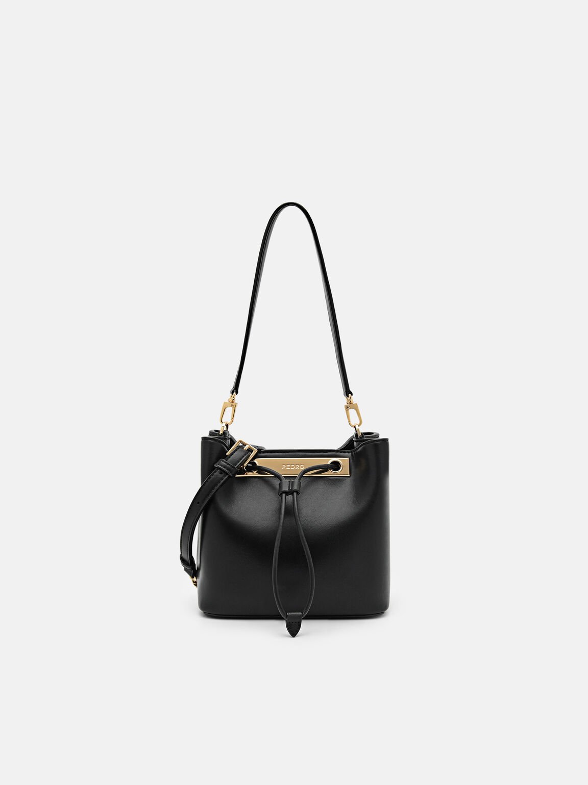 Panelled Bucket Bag, , hi-res
