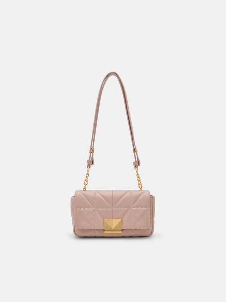 Tas Bahu Mini Kulit Pixel PEDRO Studio, , hi-res