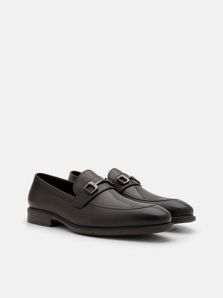 Altitude Lightweight Leather Horsebit Loafers, , hi-res