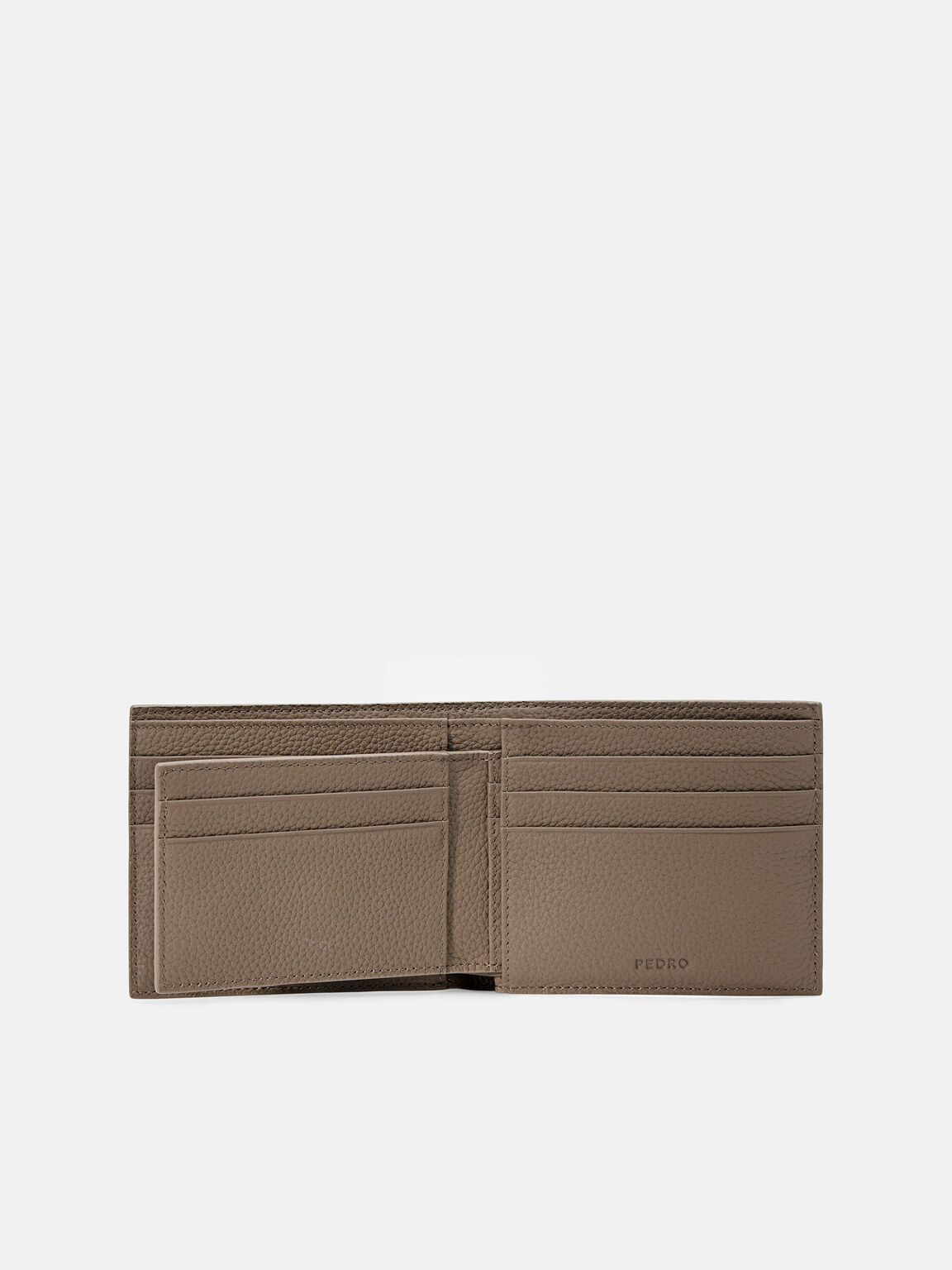 Embossed Leather Bi-Fold Wallet with Insert, 