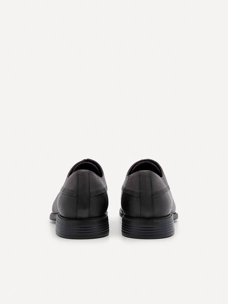 PEDRO Icon Leather Heel Sandals, Black