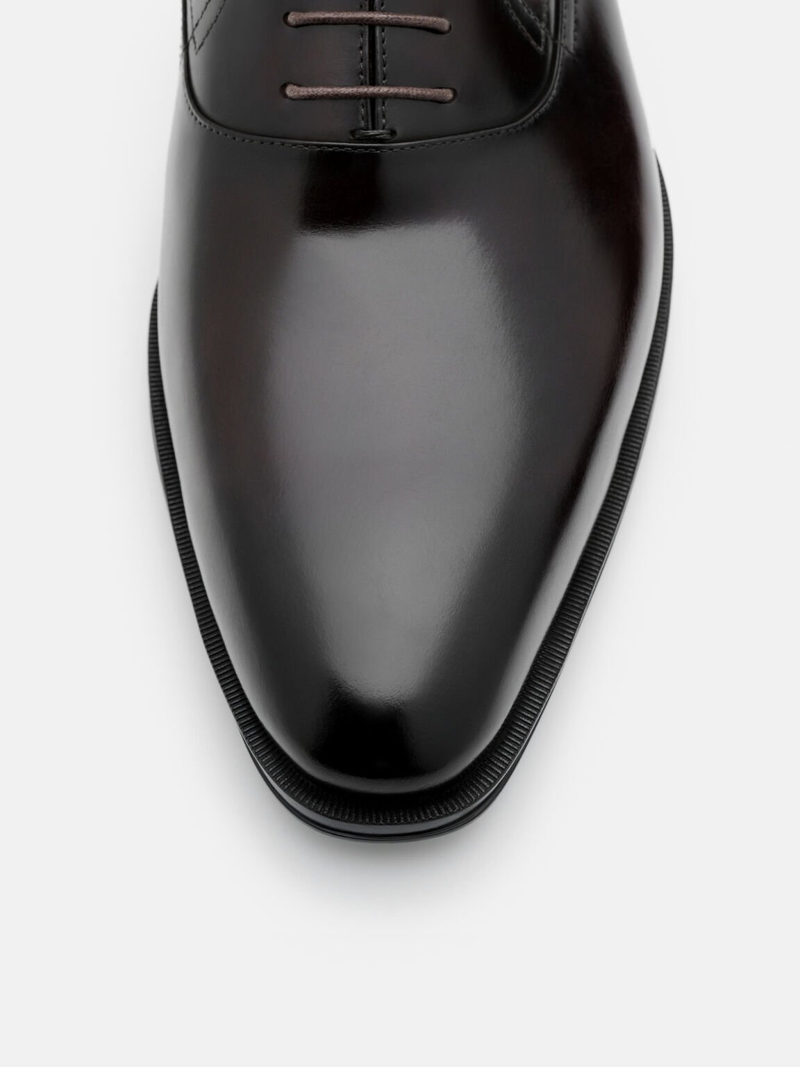 Leather Oxford Shoes, , hi-res