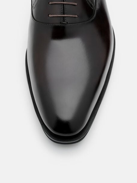 Leather Oxford Shoes, , hi-res
