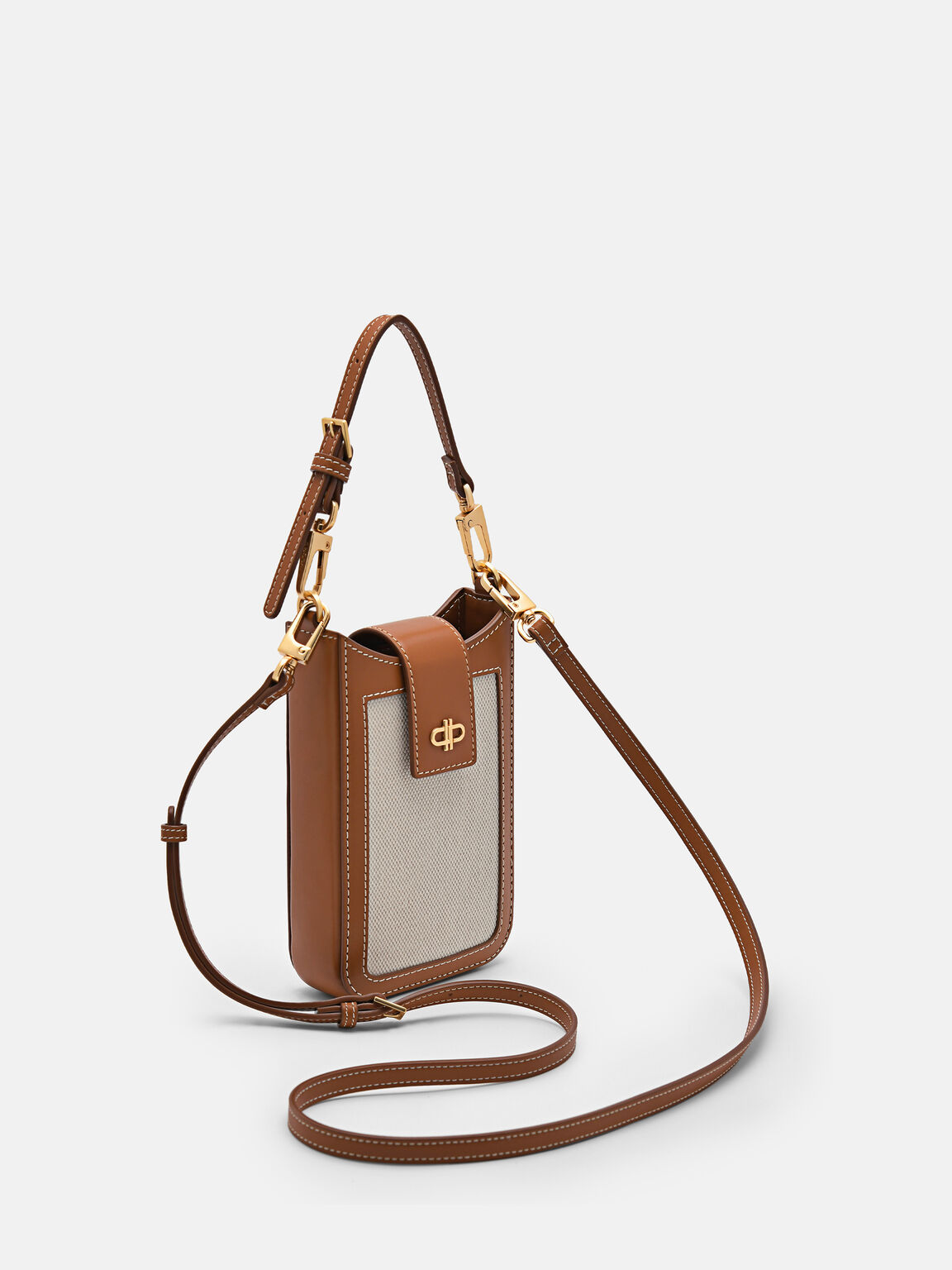 PEDRO Icon Leather Phone Pouch, , hi-res