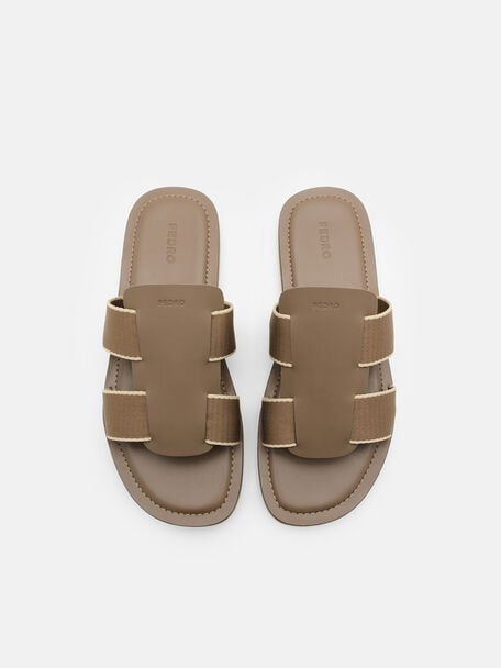 Sandal dengan Pita Grosgrain, , hi-res