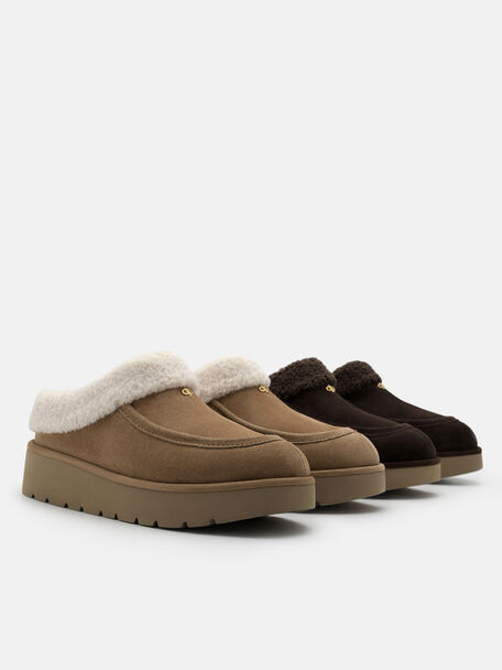 Sandal Mules Suede Feliz, , hi-res