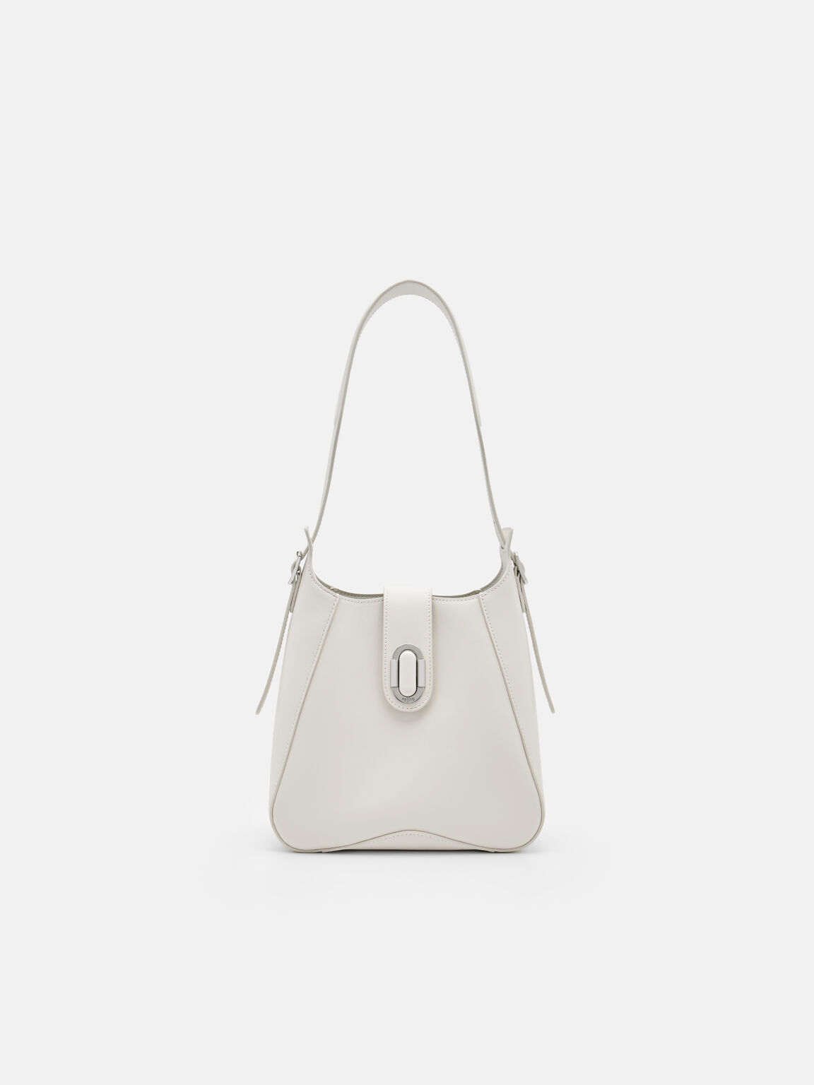 Tas Hobo Kulit PEDRO Studio Rift, Chalk