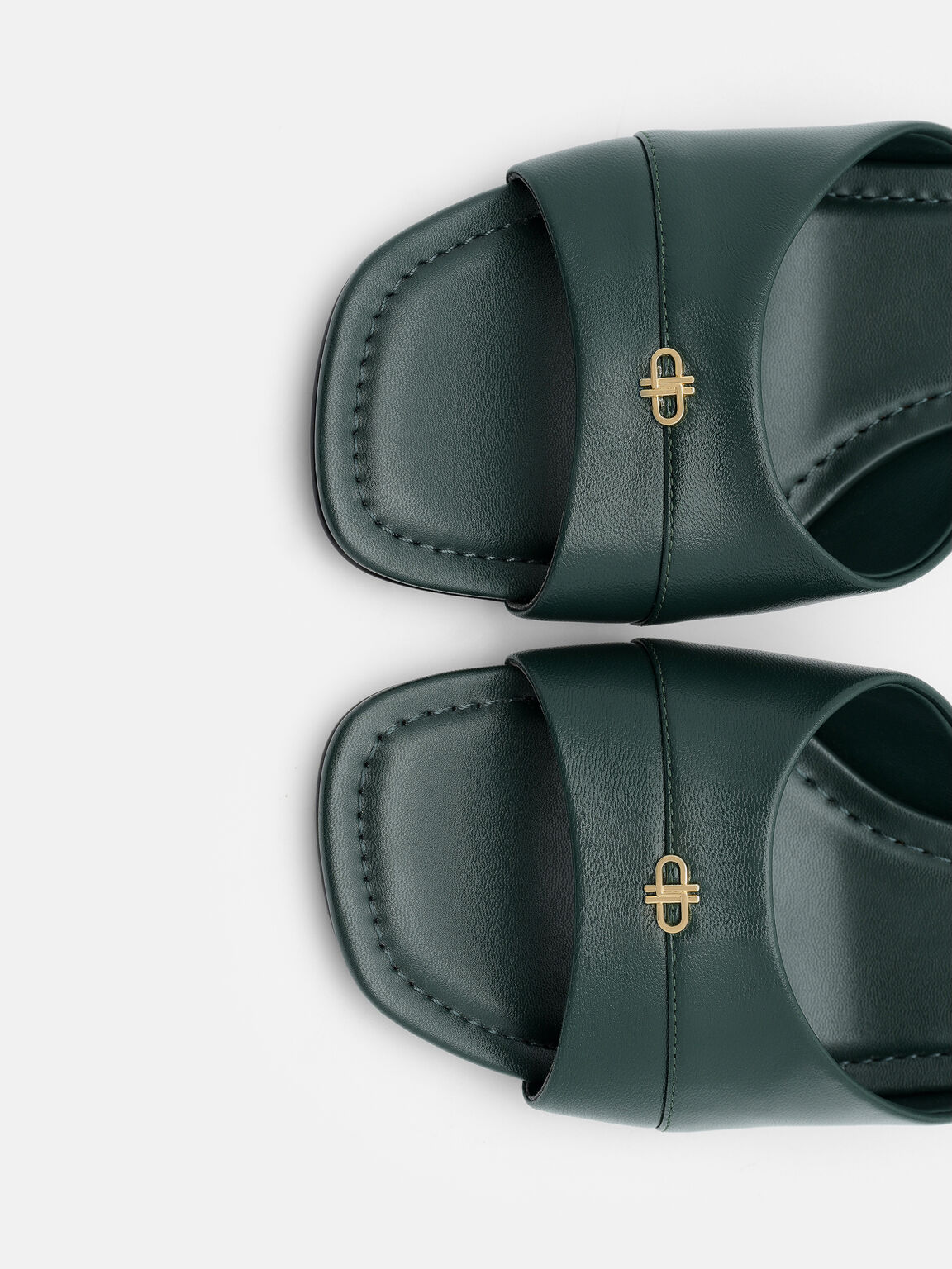 Ingrid Leather Heel Sandals, , hi-res