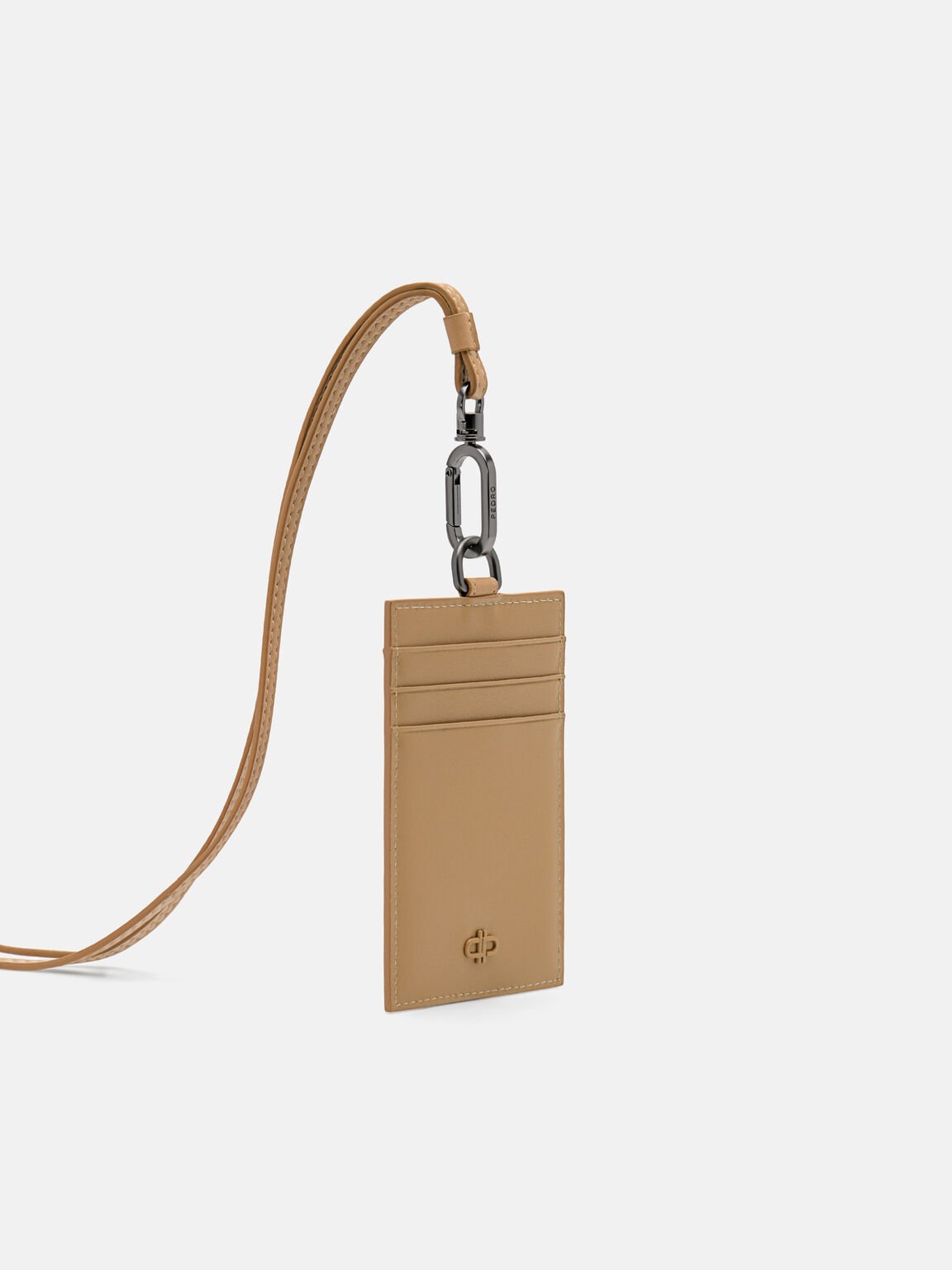 Leather Lanyard Card Holder, 