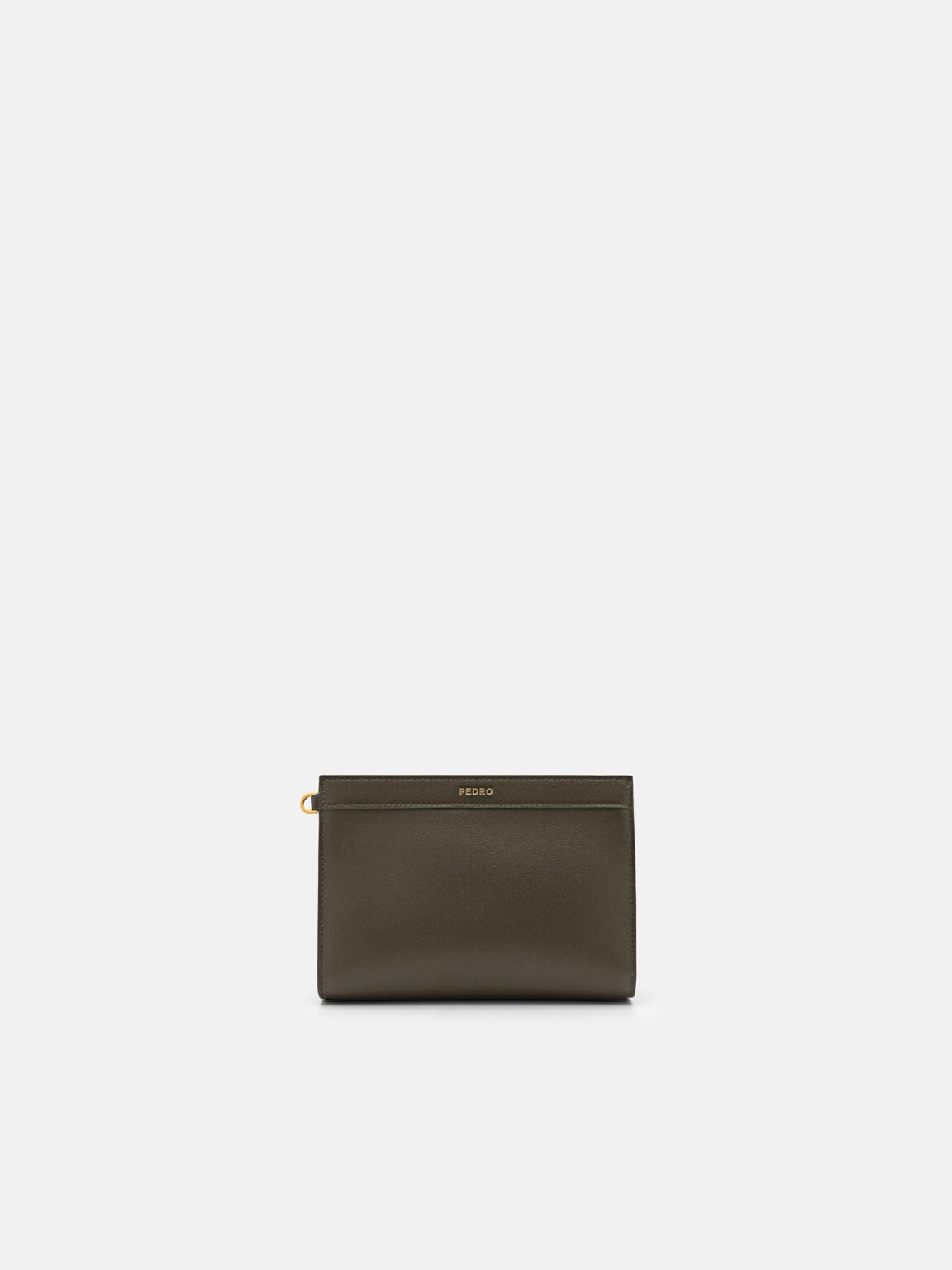 Mini Leather Zip Pouch, , hi-res