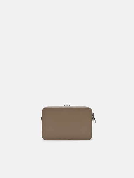 Boxy Mini Leather Crossbody Bag, , hi-res