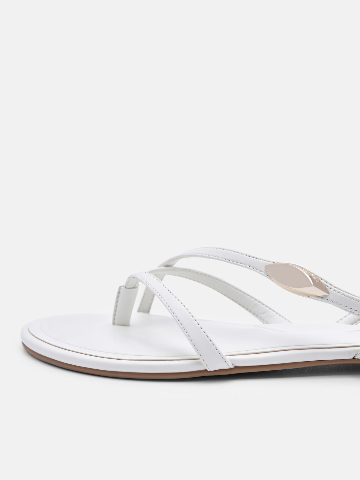 Sandal Slingback dengan Tali, 