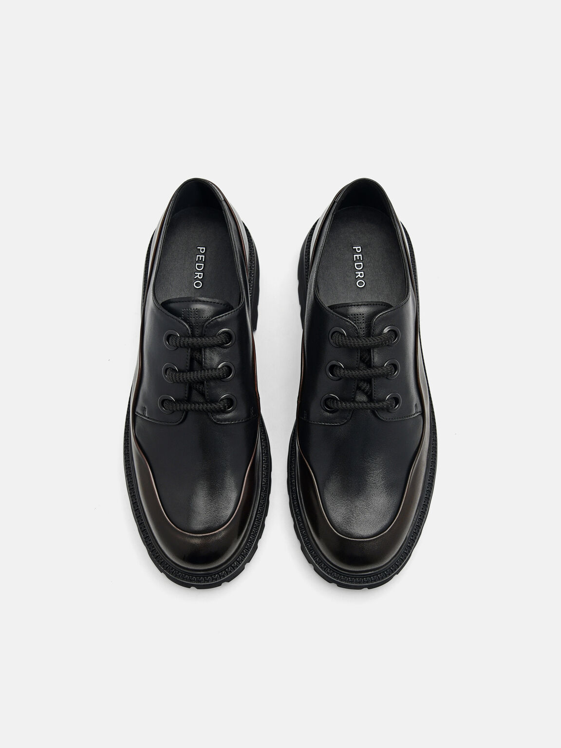 Sepatu Derby Kulit PEDRO Icon, 