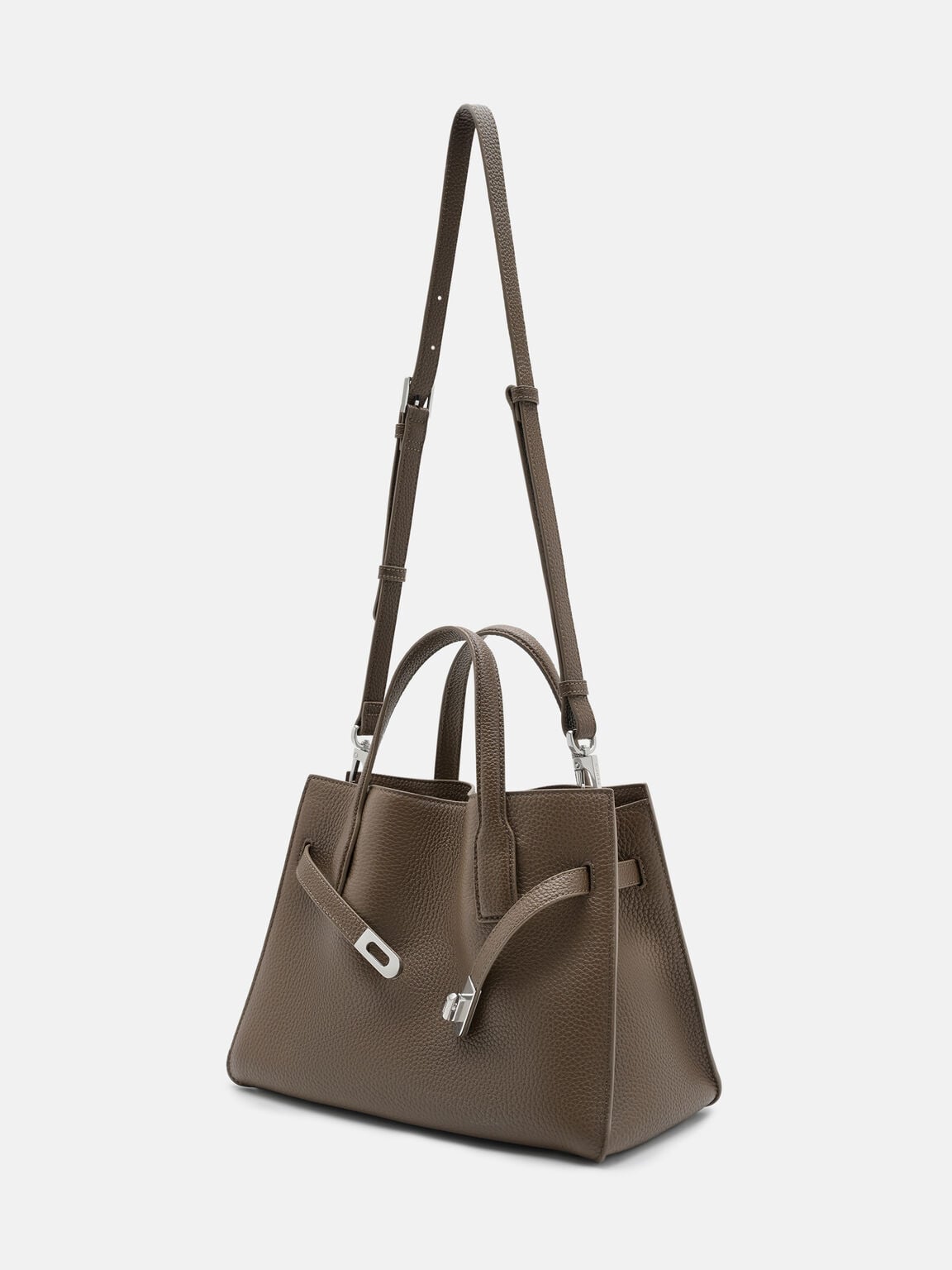 Tas Tangan Kulit Sedang Danielle, , hi-res