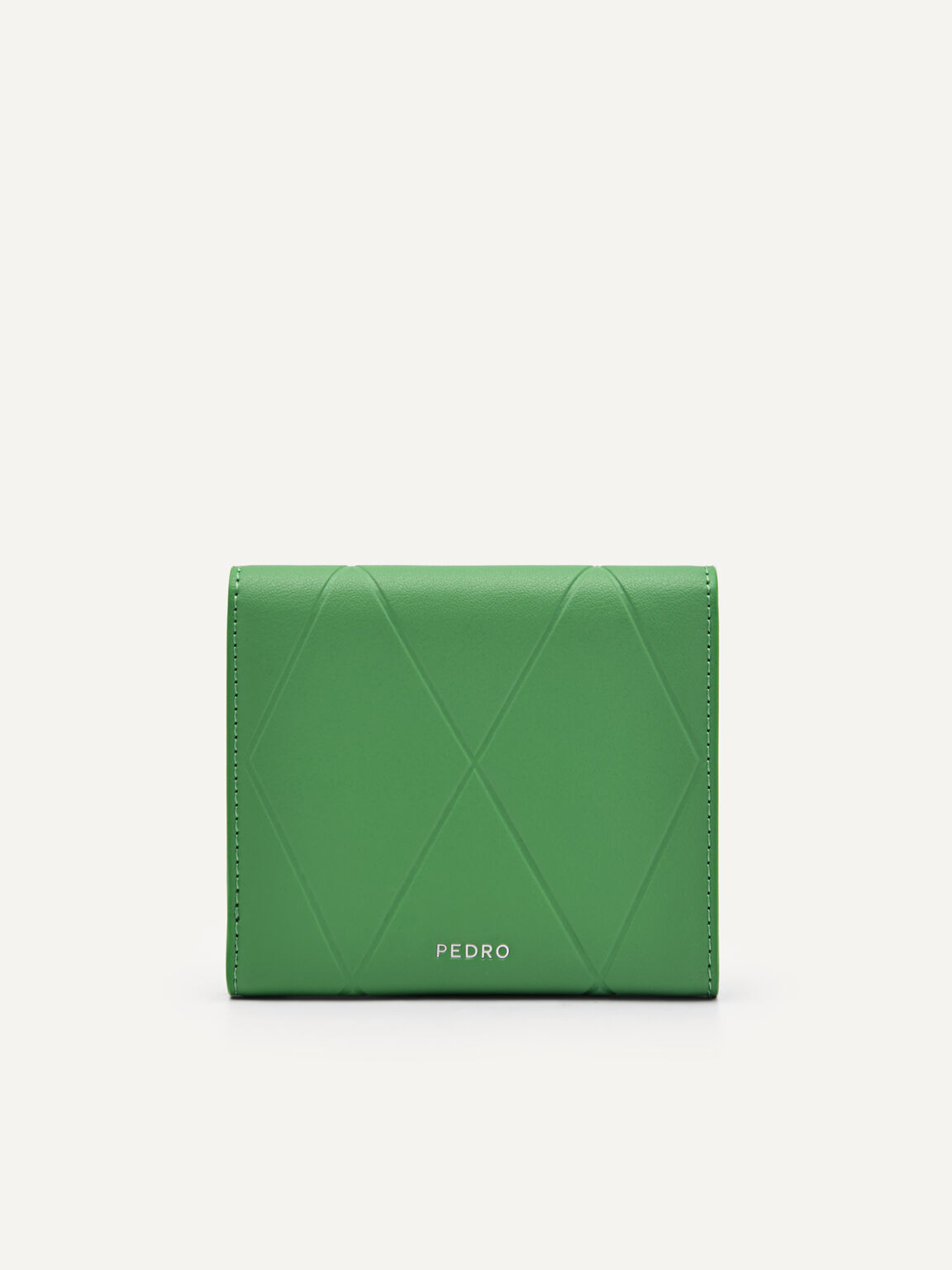 Dompet Tri-Lipat Kulit dalam Pixel, , hi-res