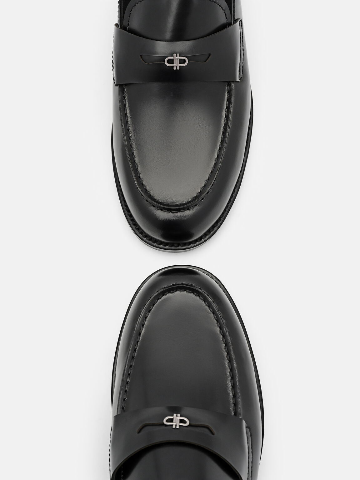 Mackenzie Leather Mule Loafers, 