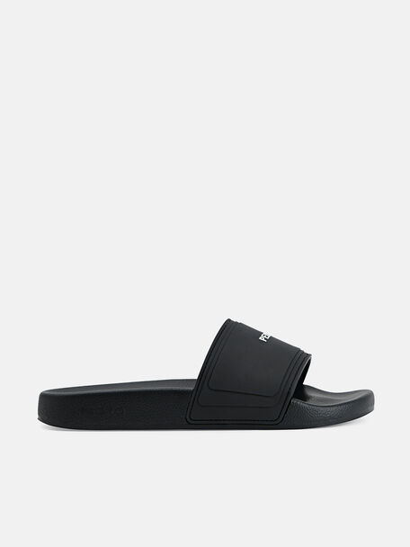 Billie Casual Slides, Black, hi-res