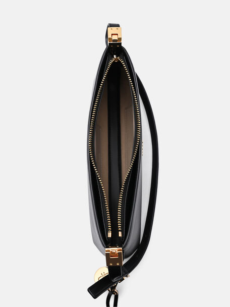 Jatte Leather Charm Shoulder Bag, , hi-res