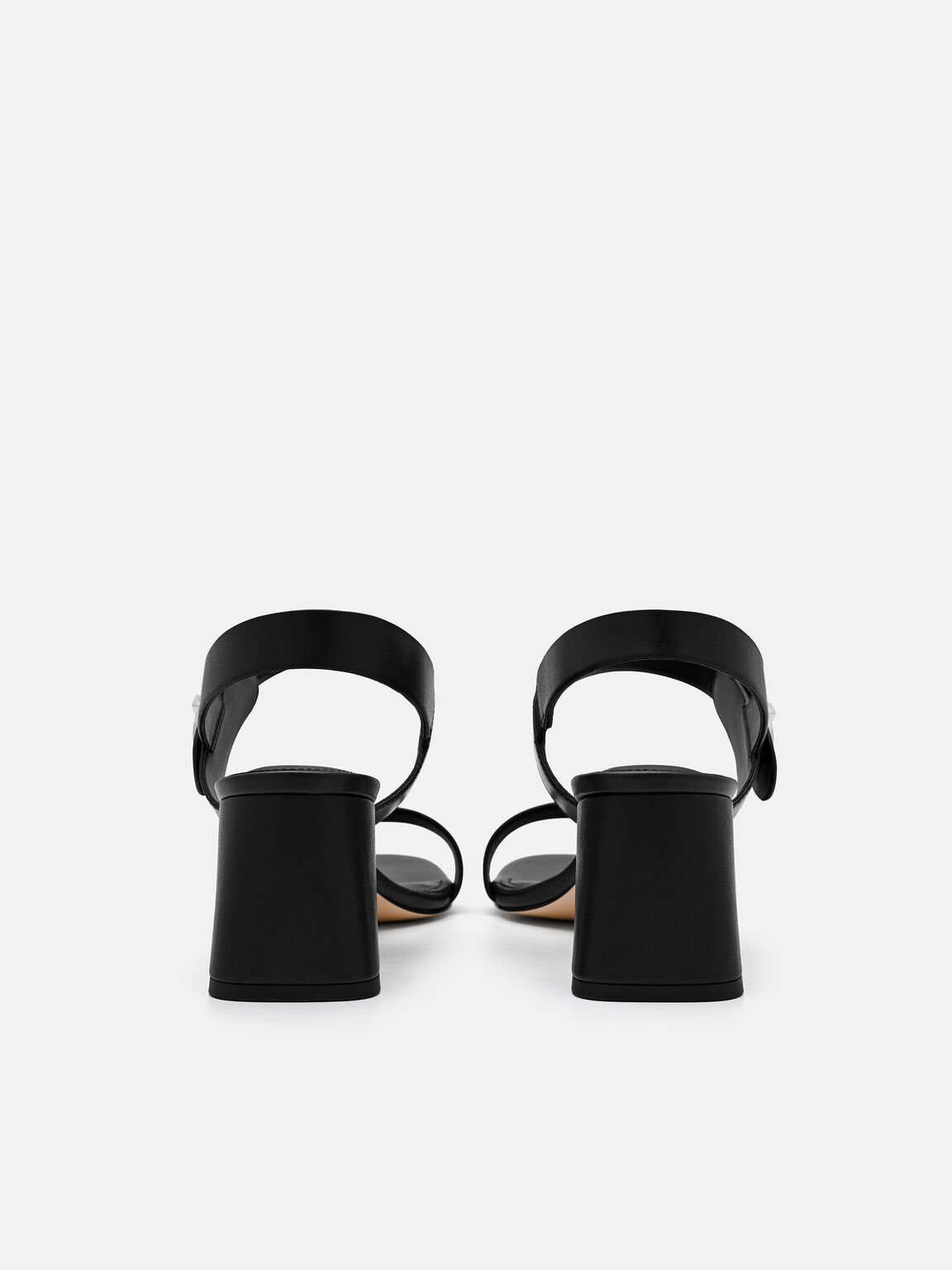 Sienna Leather Heel Sandals, , hi-res