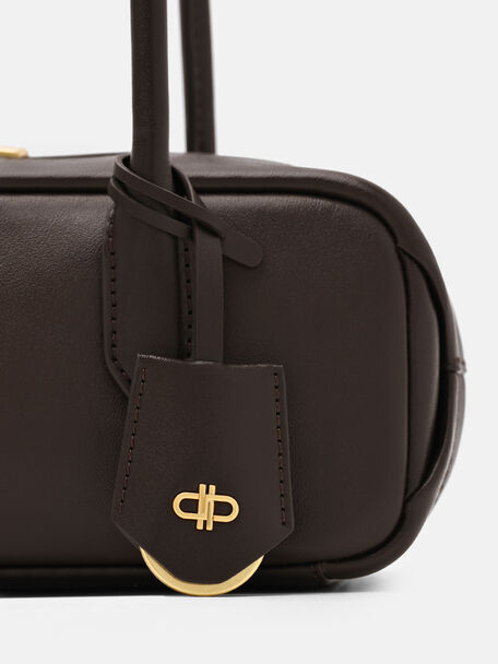 Caddie Leather Bowling Bag, , hi-res