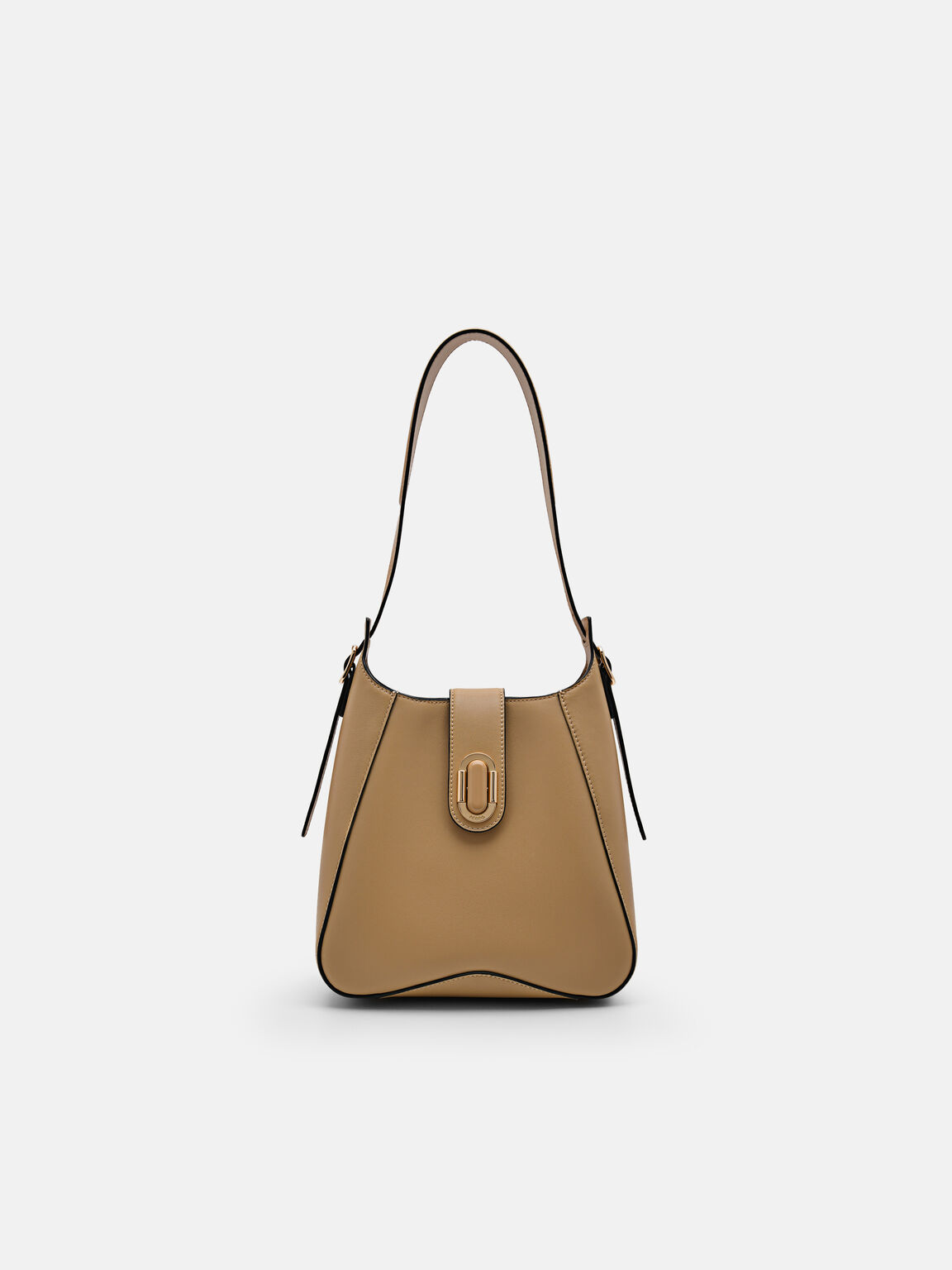 Tas Hobo Kulit PEDRO Studio Rift, Sand