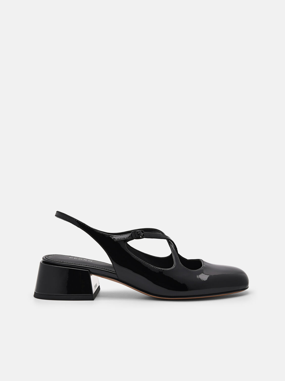 Sepatu Mary Jane Kulit Effie, 