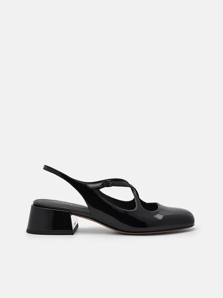 Sepatu Mary Jane Kulit Effie, 