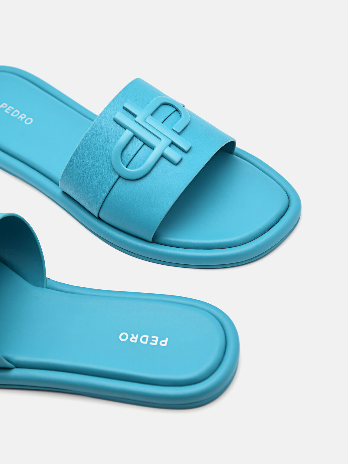 PEDRO Icon Leather Slide Sandals, 