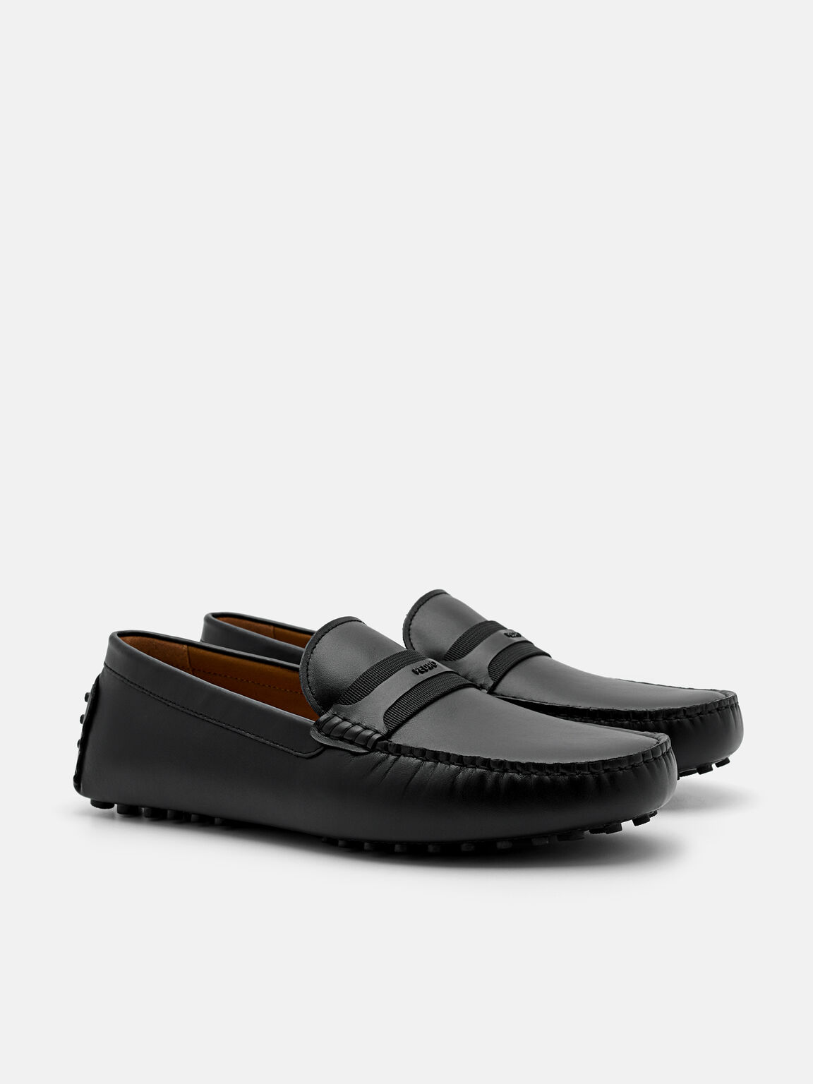 Leather Band Driving Shoes, 