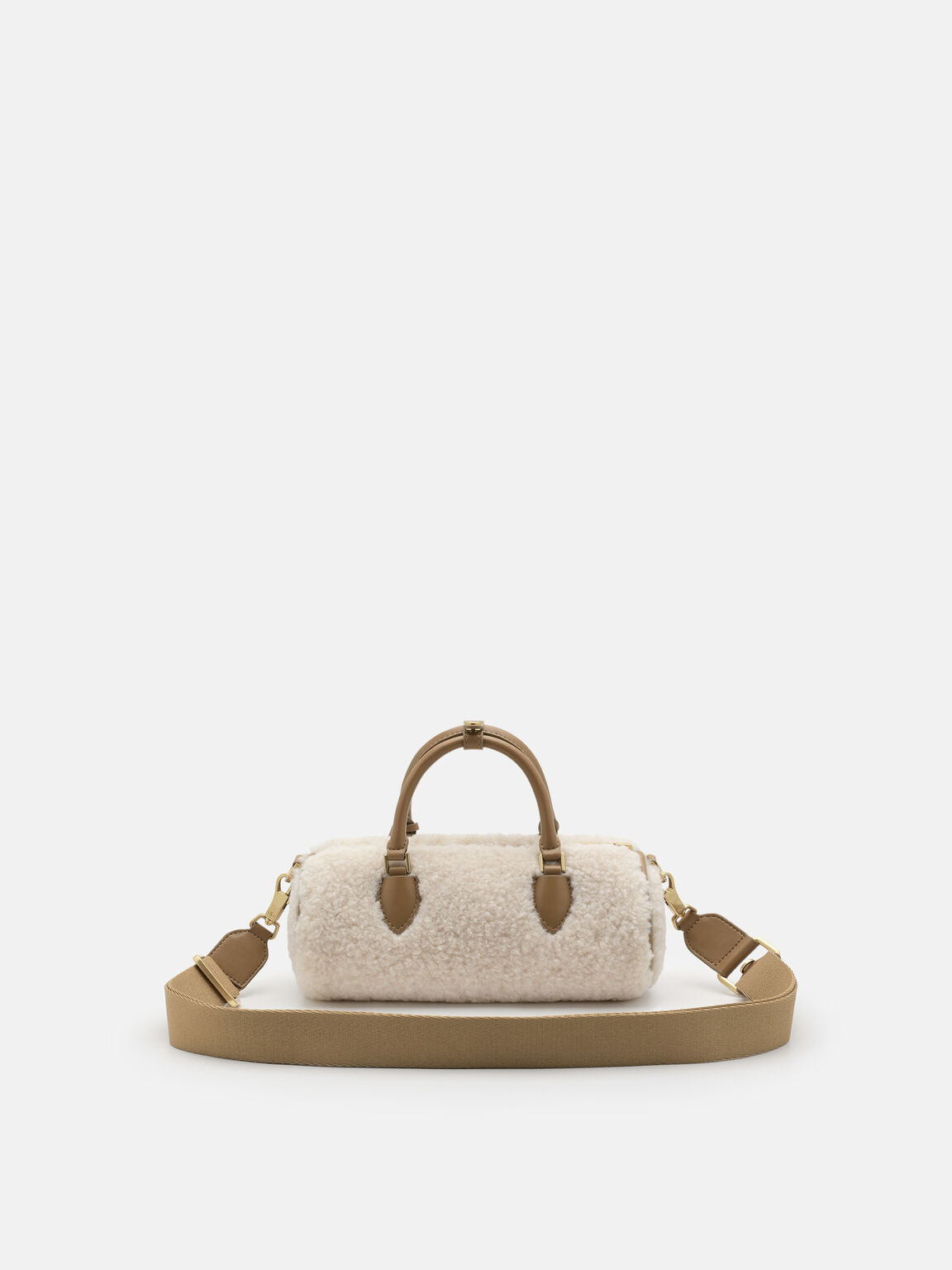 Ilena Faux Fur Bowling Bag, , hi-res