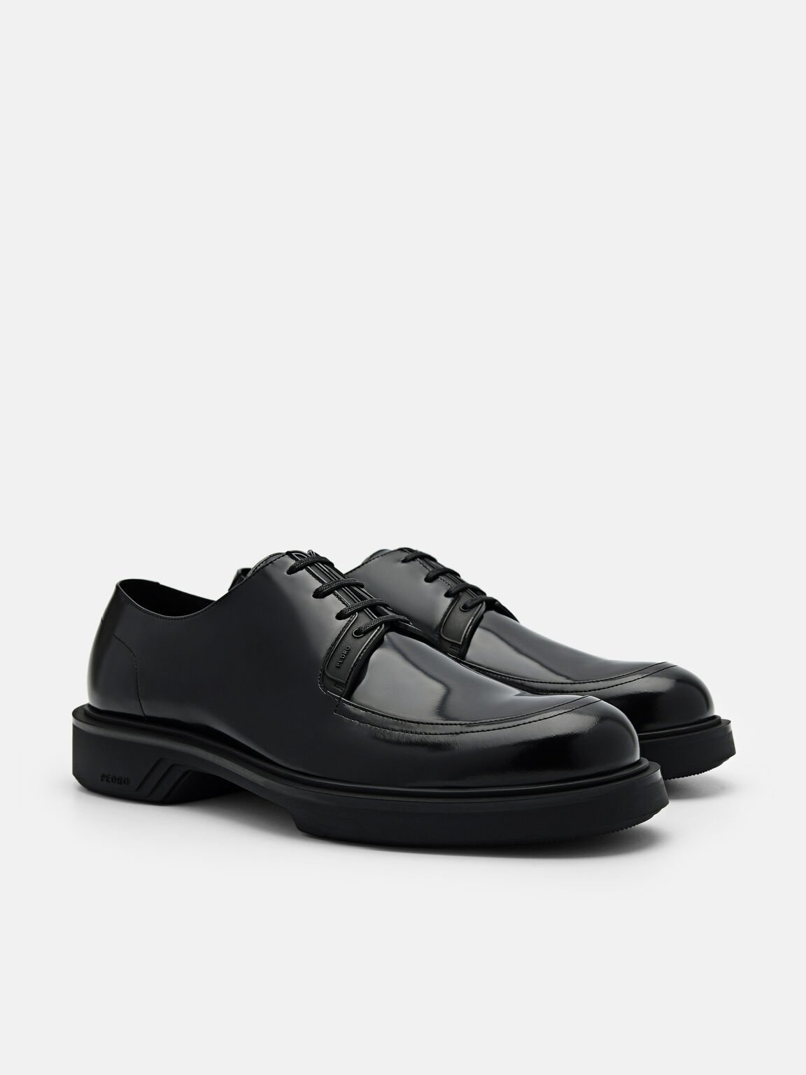 Loop Leather Derby Shoes, 