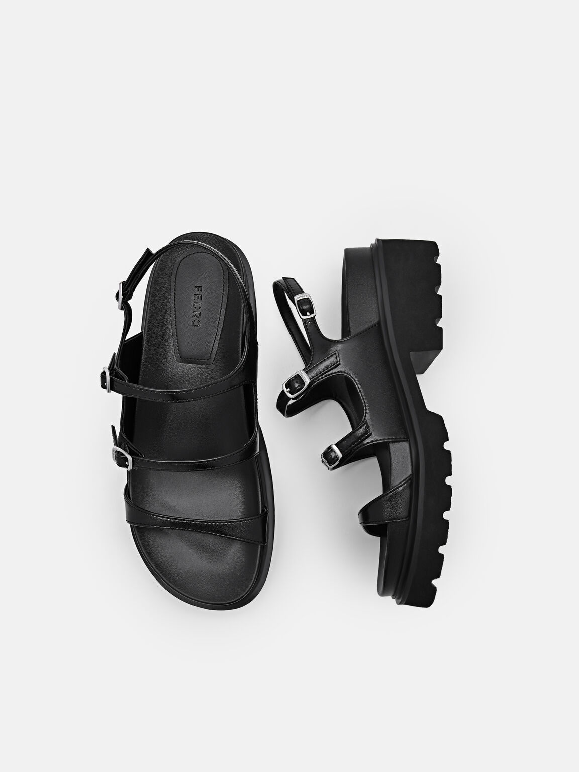 Sandal Slingback Chunky, 