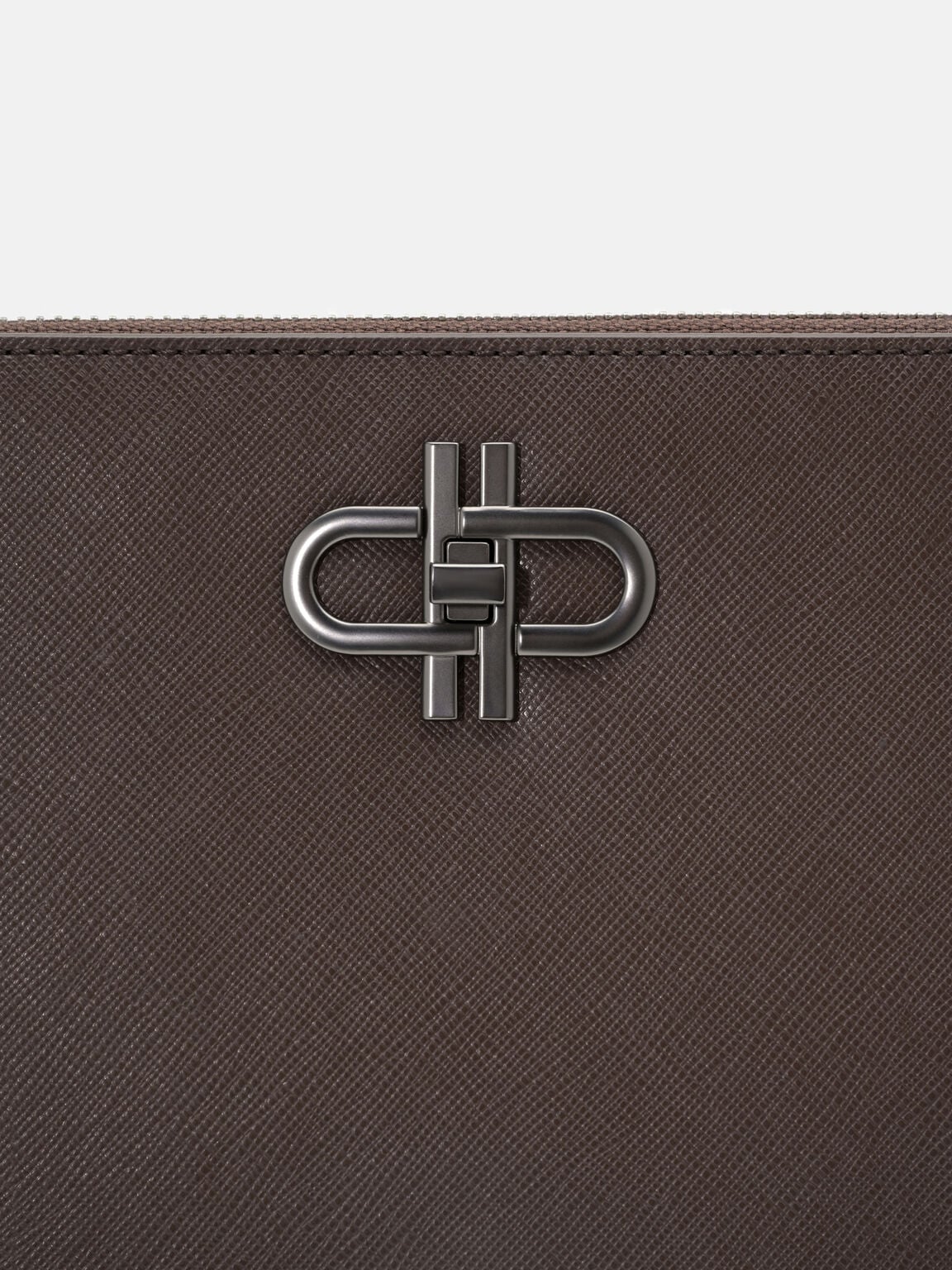 Saffiano Leather Portfolio Bag, 