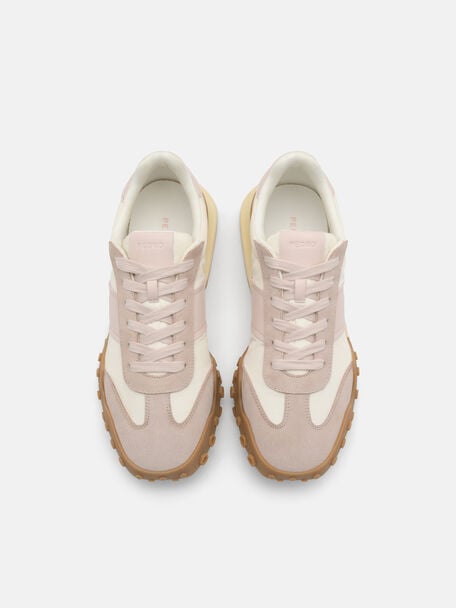 PEDRO Icon Leather Heel Sandals, Black