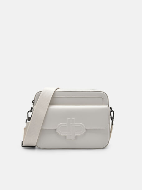 PEDRO Icon Leather Sling Bag, Chalk, hi-res